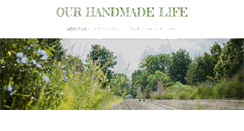 Desktop Screenshot of ourhandmadelife.com